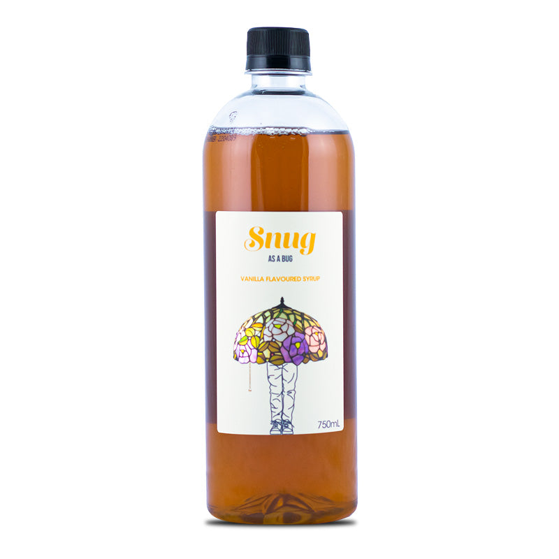 Snug As A Bug Vanilla Syrup EA 750ml