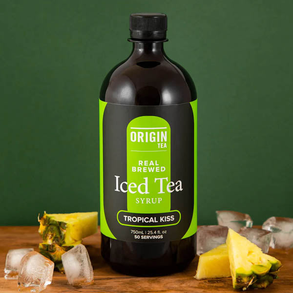 Origin Tea Tropical Kiss Iced Tea Syrup BOTTLE 750ml