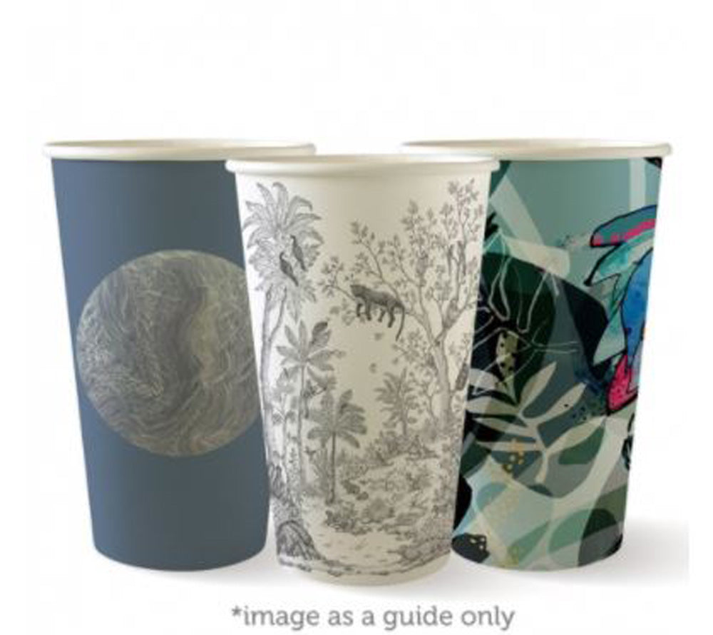 Art Series 16oz Single Wall Cups - BC-16-ARTSERIES CTN 1000