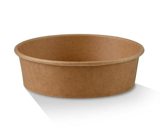 KSB16 - 16oz Kraft PLA Coated Salad Bowl CTN 300