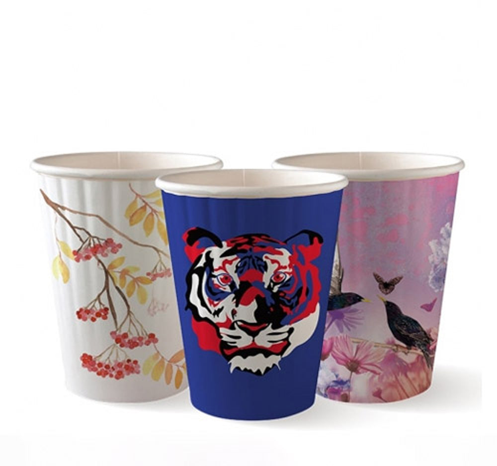 12oz (90mm) Art Series Double Wall Biocup-BC-12DW-ART SERIES CTN 1000