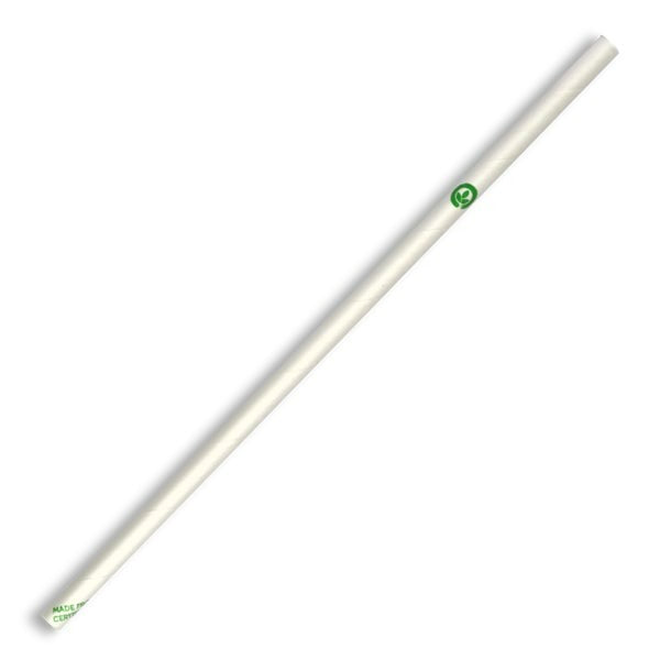 Regular Paper Straw White - JP-PBS-6X197-W CTN 2500