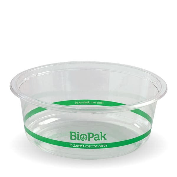 P-600W - 600ml Wide Clear Biobowl SLEEVE 50