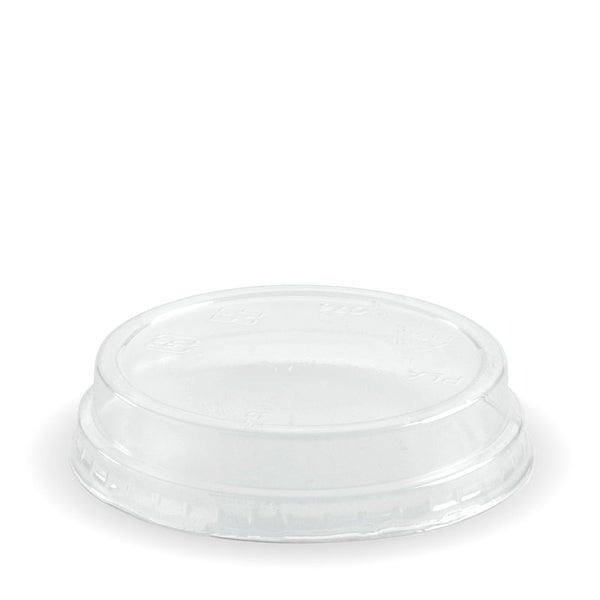 C-76 Bio Raised Flat Lid - suits 150-280ml SLEEVE 50
