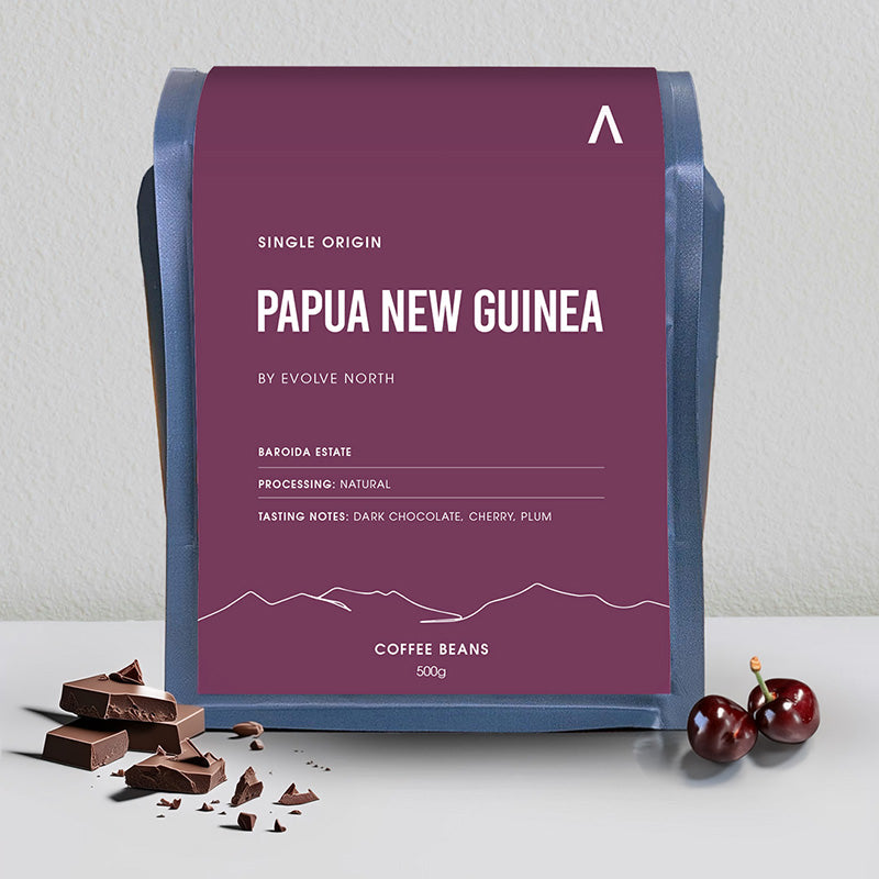 Single Origin Coffee Beans 500gm - PNG Natural BAG 500gm