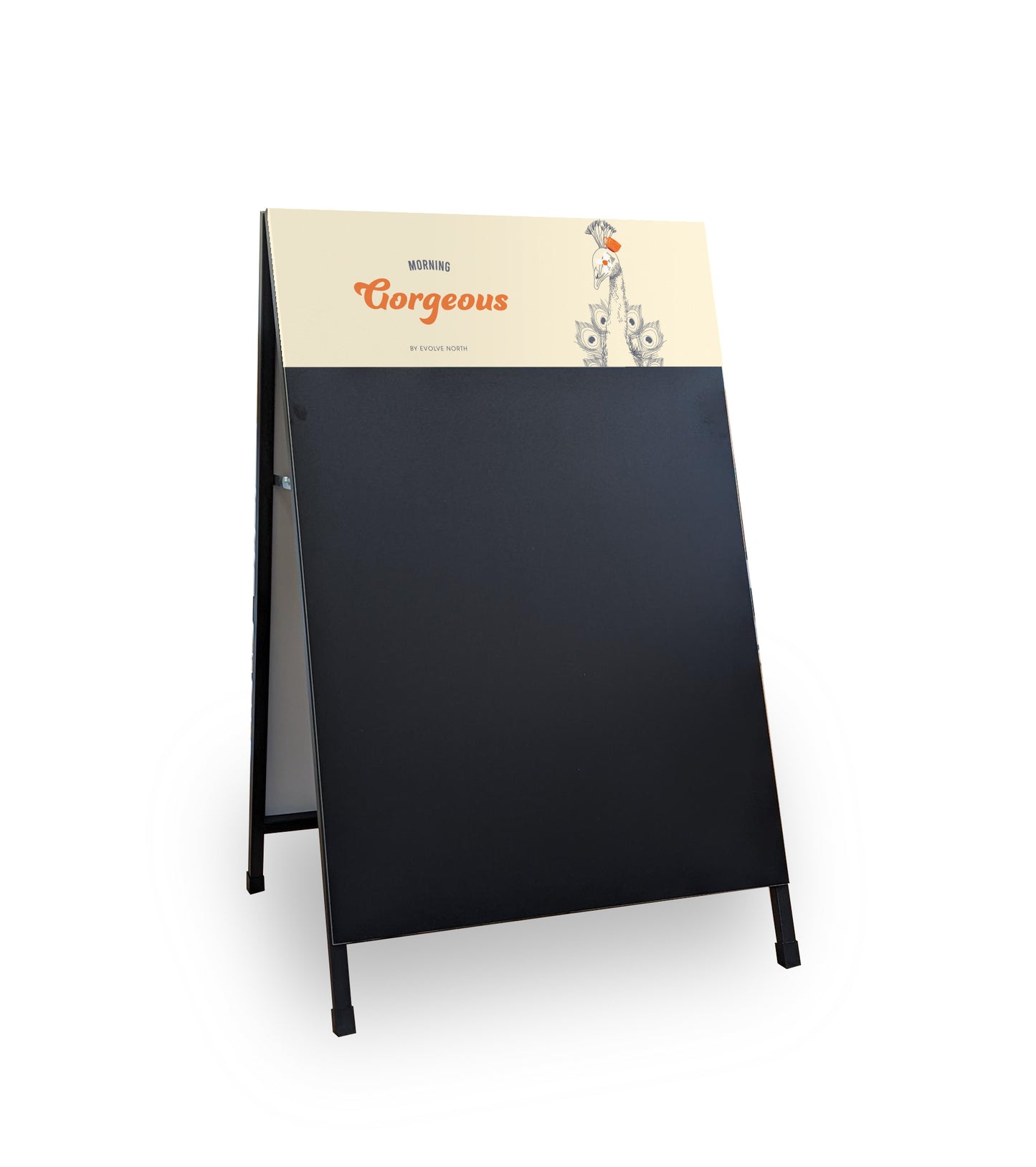 Morning Gorgeous A Frame - with Chalk Board EACH 1