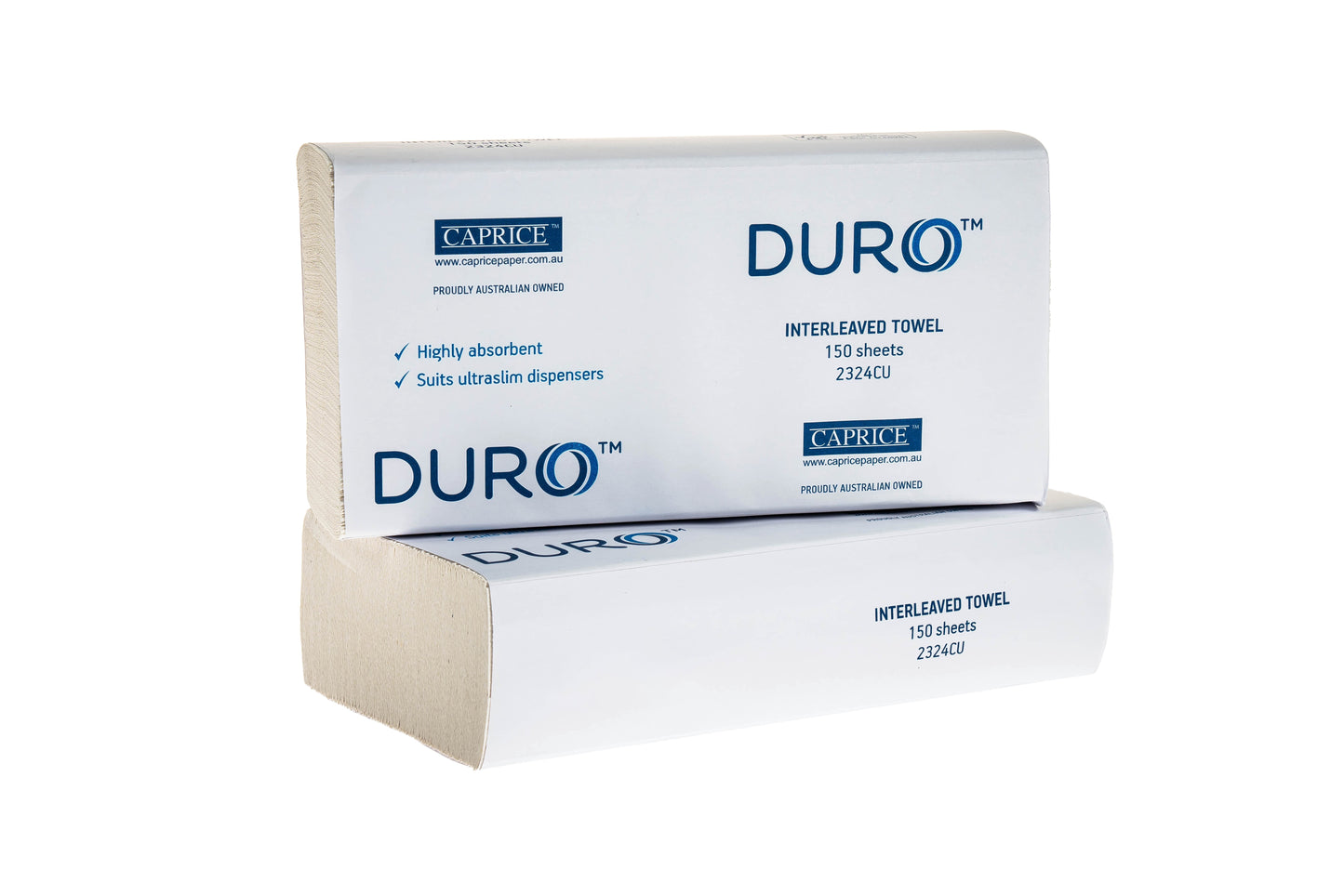 Caprice 1516CU/2324CU Interleaf Handtowel - 150sht CTN 16