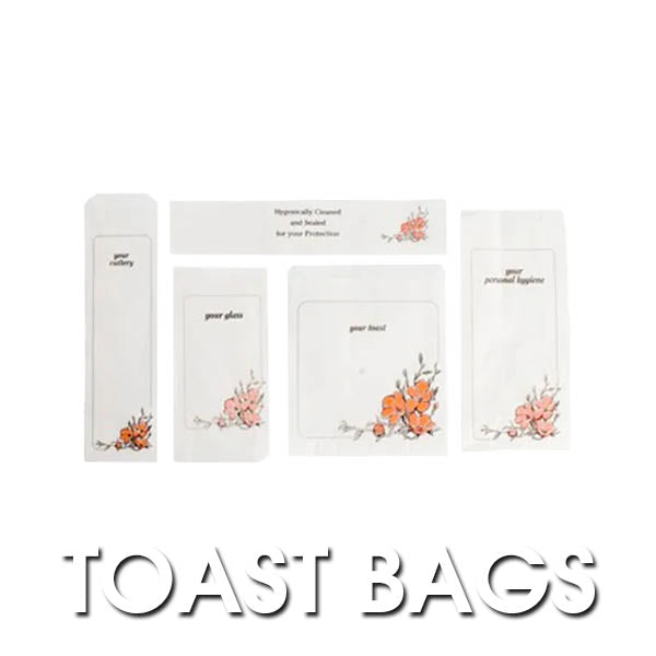 Floral Toast Bags CTN 500
