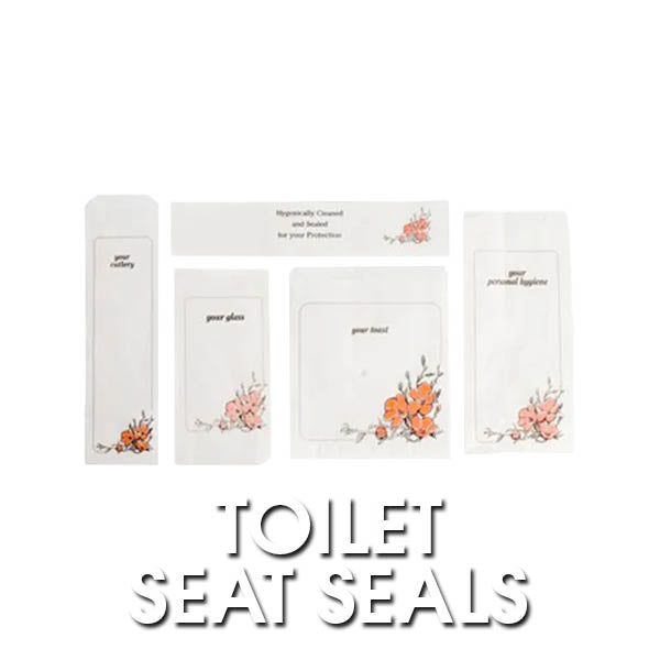 Floral Toilet Seat Seals CTN 500