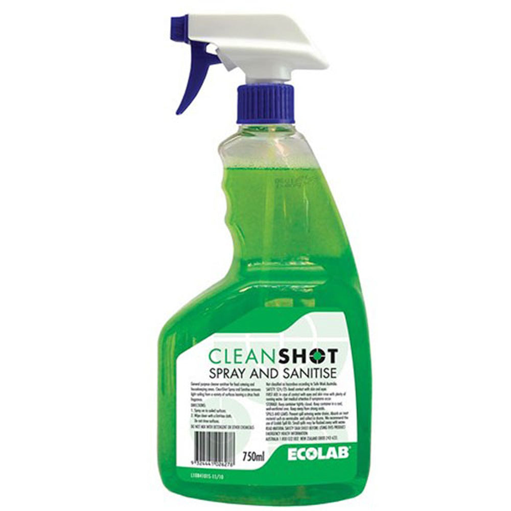 Cleanshot Spray & Sanitise - 750ml CTN 6