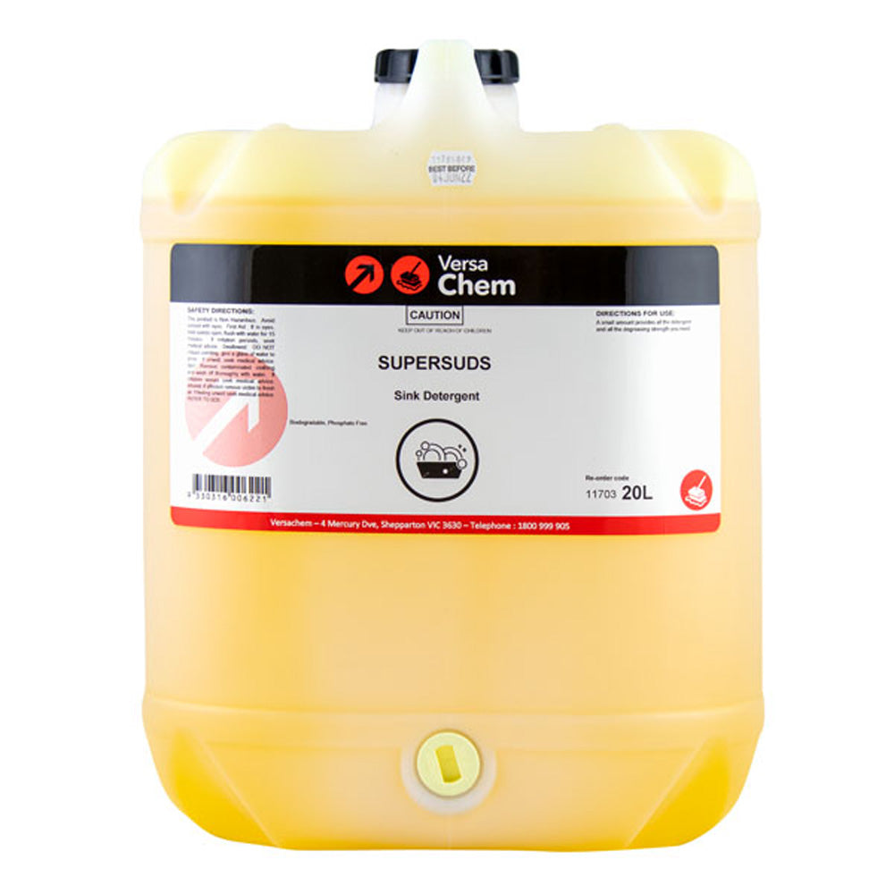 Versachem BLACK Supersuds Dishwashing Liquid DRUM 20L