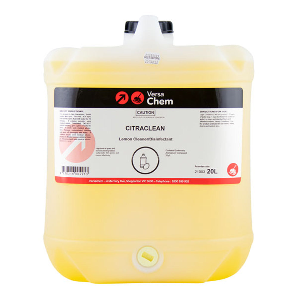 Versachem BLACK Citraclean Disinfectant DRUM 20L