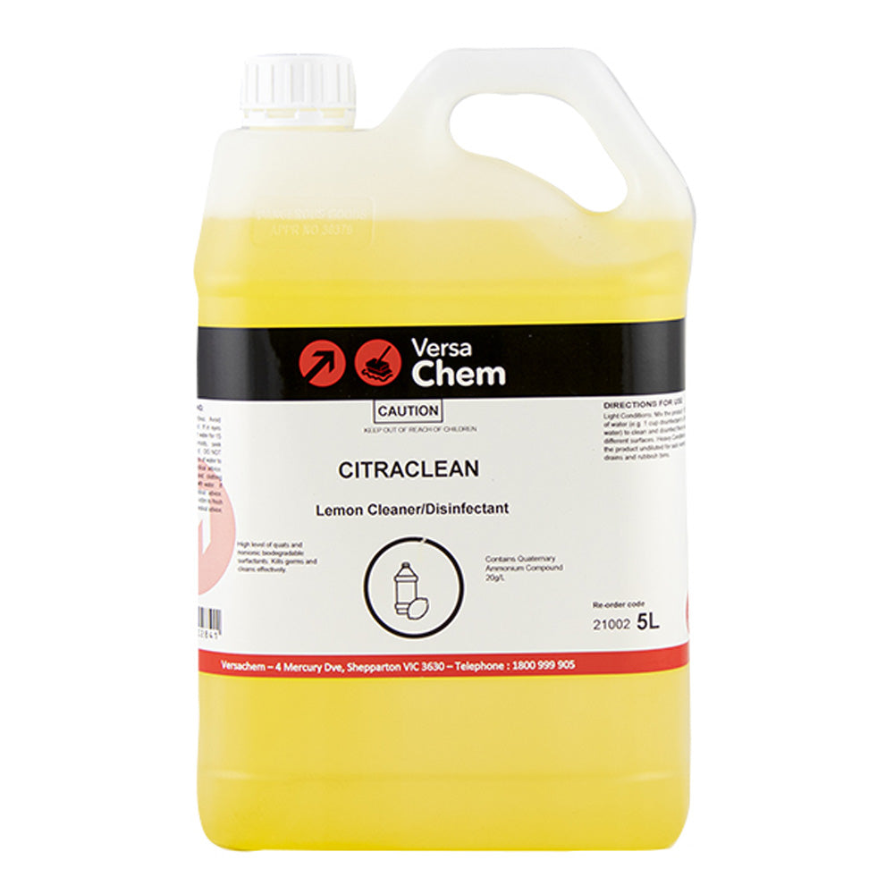 Versachem BLACK Citraclean Disinfectant DRUM 5L