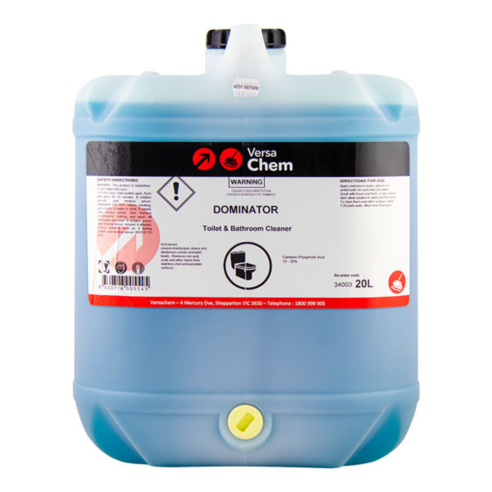 Versachem BLACK Dominator Toilet Bowl Cleaner DRUM 20L