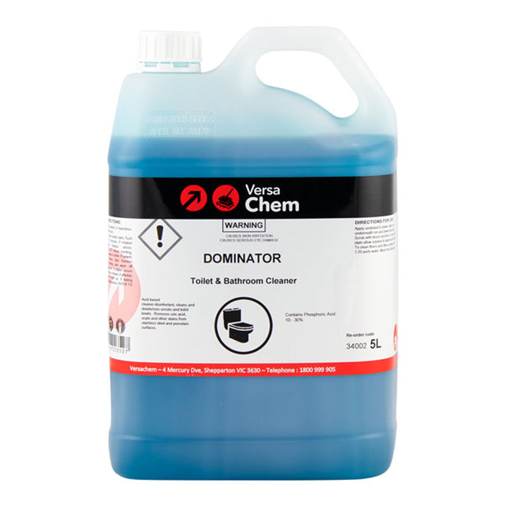 Versachem BLACK Dominator Toilet Bowl Cleaner DRUM 5L