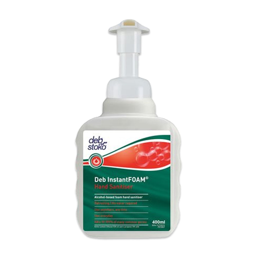 Deb Instant Foam Sanitiser (6 x 400ml) CTN 6