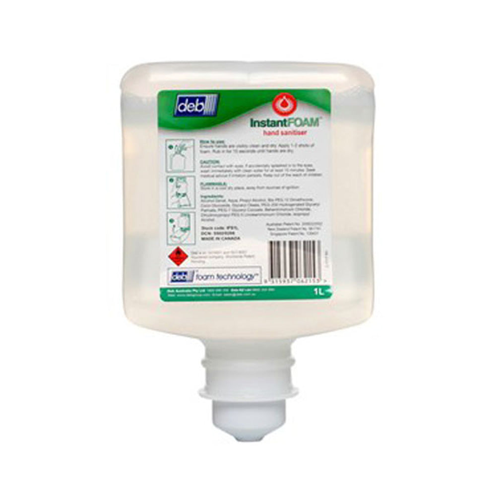 Deb Instant Foam Hand Sanitiser - 1ltr CTN 6