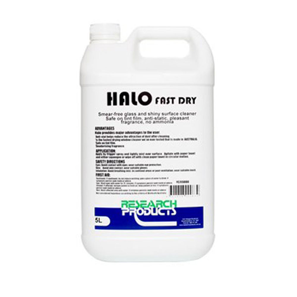 Research Halo Fast Dry Window Cleaner DRUM 5L