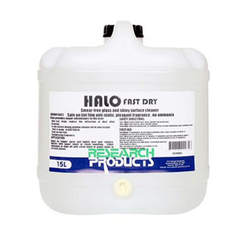 Research Halo Fast Dry Window Cleaner DRUM 15L