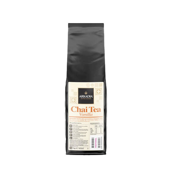 Arkadia Chai Tea Vanilla 1kg Soft PK BAG 1