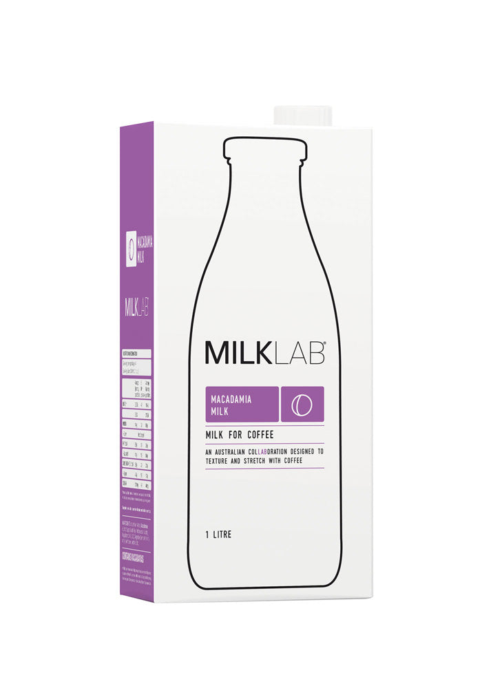 Milk Lab Macadamia Milk CTN 8x1L