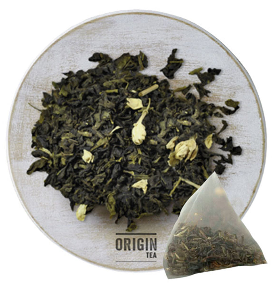 Origin Tea - Green Tea Jasmine Pyramid Bags PKT 100