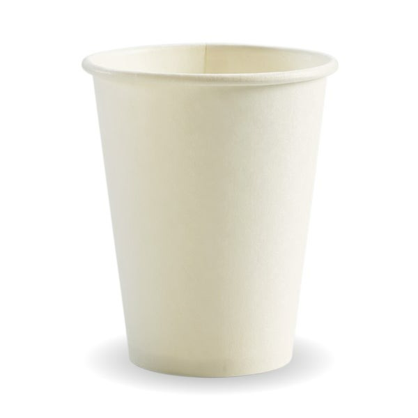 Generic 12ozXL 90mm White Single Wall Cups CTN 1000