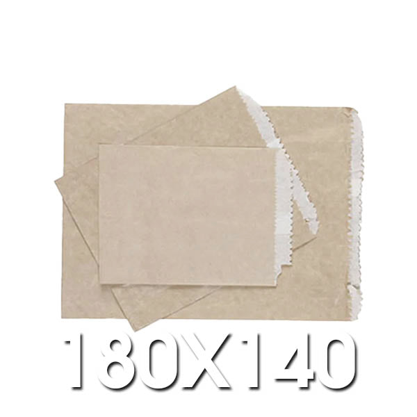 1 Long G.P LINED Paper Bags 180 x 140 PKT 500