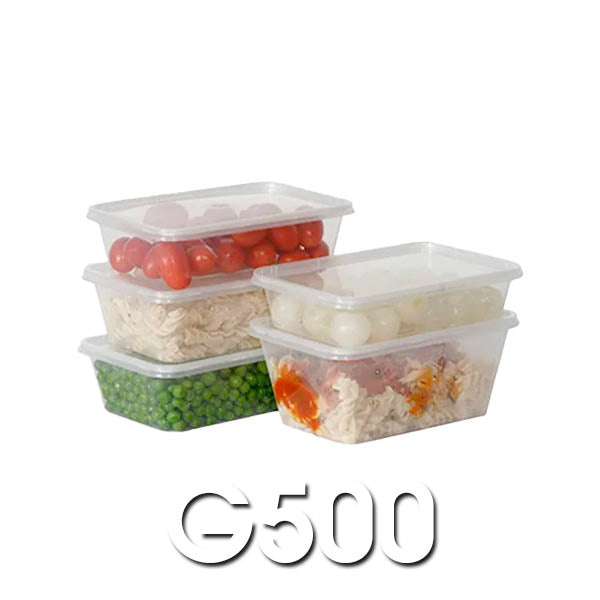 Genfac - G500 Rectangular Containers CTN 500