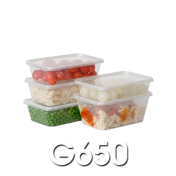 Genfac - G650 Rectangular Containers CTN 500