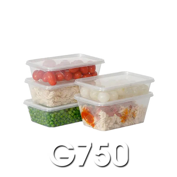 Genfac - G750 Rectangular Containers CTN 500