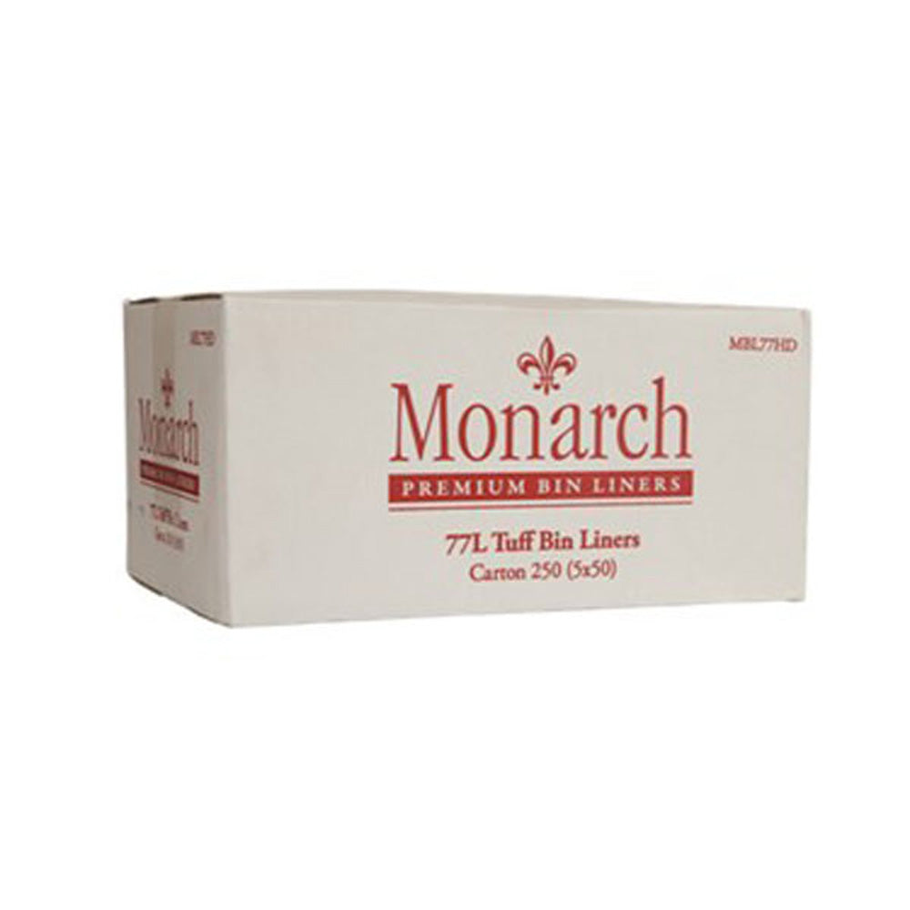 MBL77HD Monarch 77 L Bin Liners - Heavy Duty CTN 250
