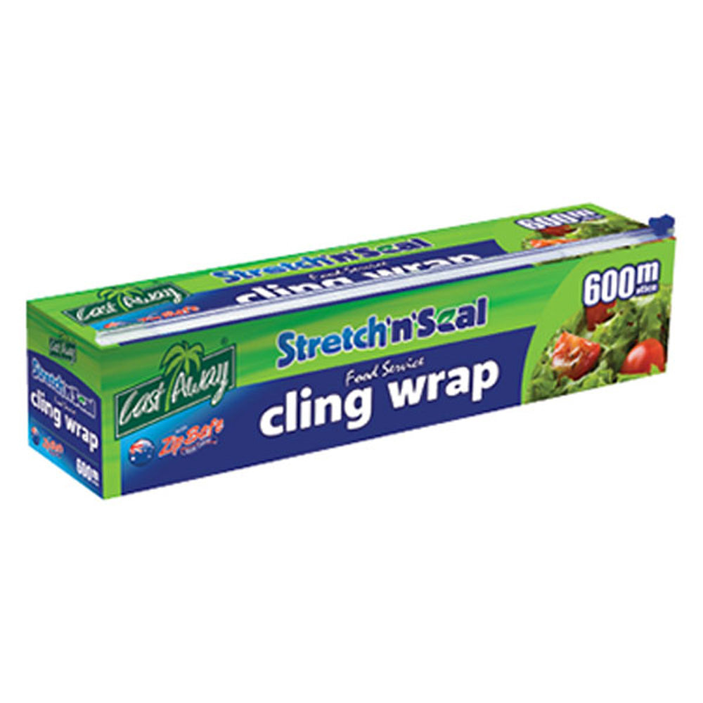 Castaway 45 cm x 600 m Clingwrap - Dispenser EACH 1