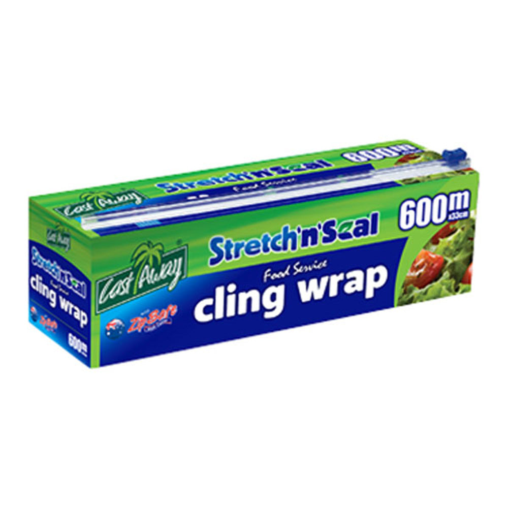 Castaway 33 cm x 600 m Clingwrap - Dispenser EACH 1