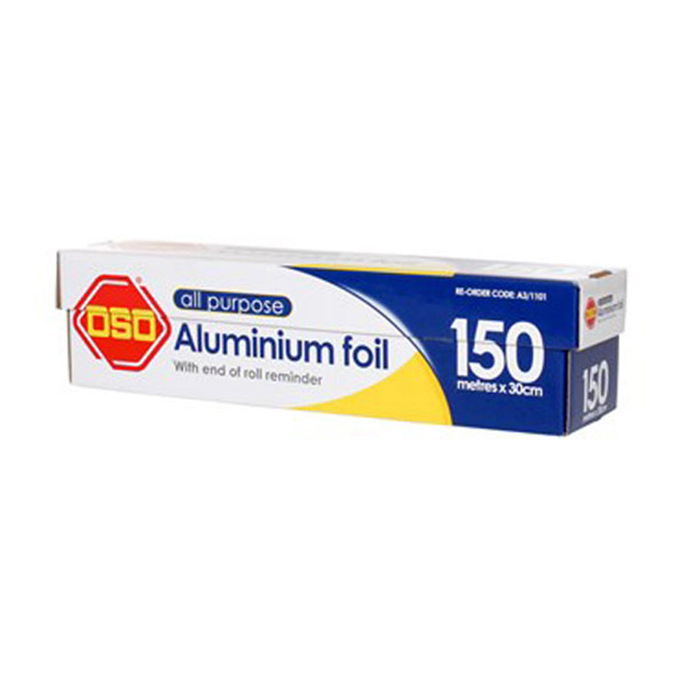 OSO ALL PURPOSE Aluminium Foil 150m x 30cm EACH 1