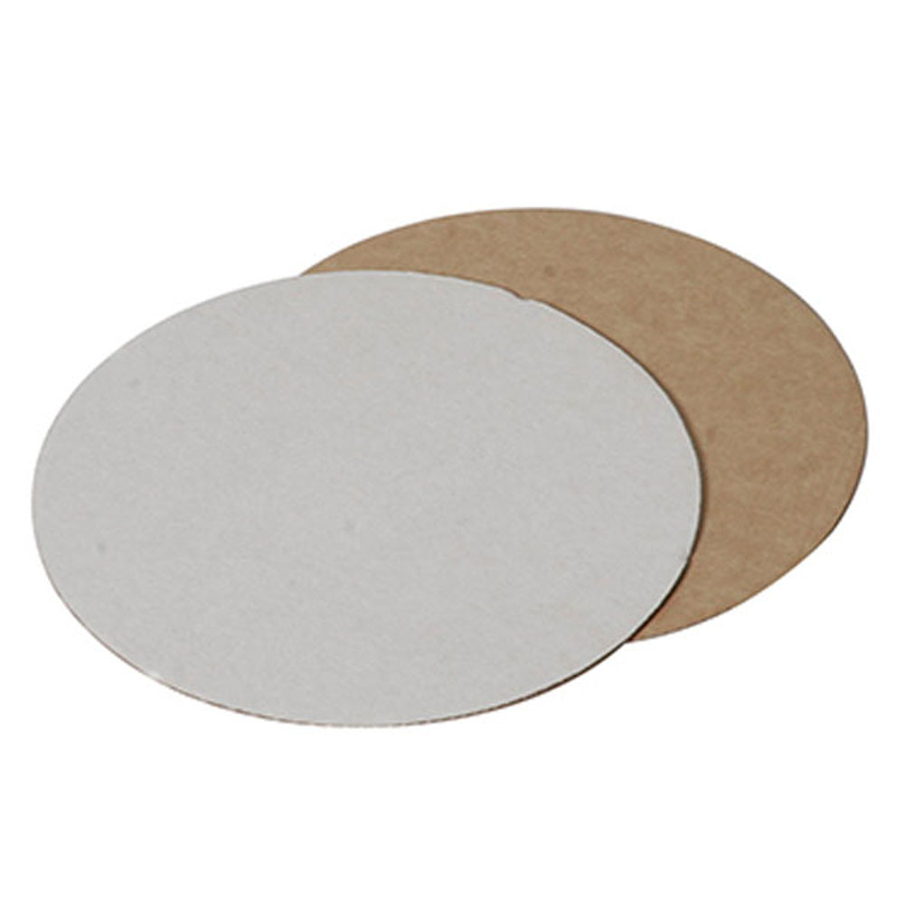 Cake Circles - 9In White - Corrugated PKT 200