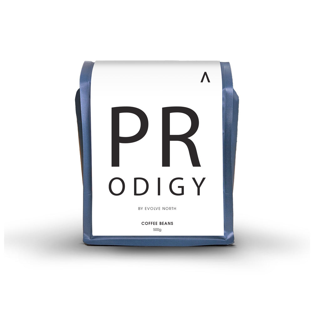 Conical Prodigy Whole Roast Coffee Beans - 500gm Retail Bag