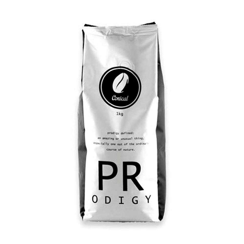 Conical Prodigy Whole Roast Coffee Beans BAG 1kg