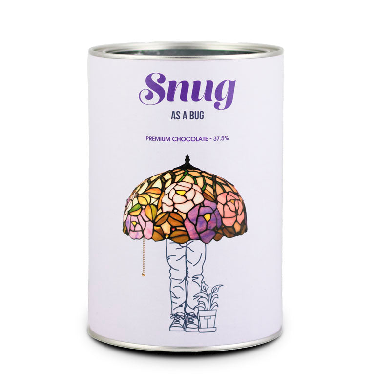 Snug As A Bug Premium Chocolate - 37.5% - DISPLAY TIN EACH 1