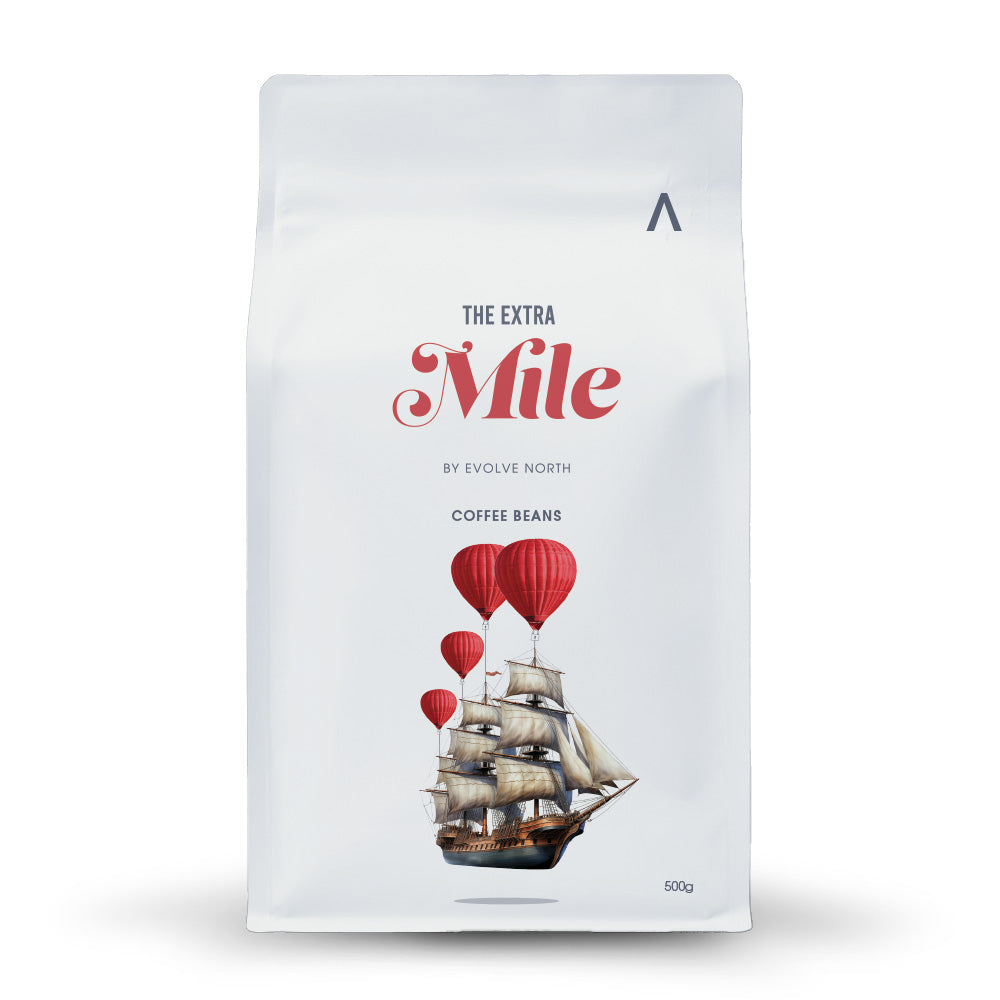 The Extra Mile Whole Roast Coffee - 500gm Retail Bag