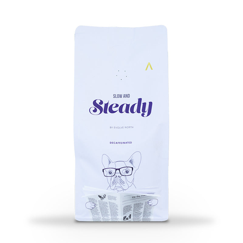 Slow & Steady Decaf Coffee Beans BAG 500gm