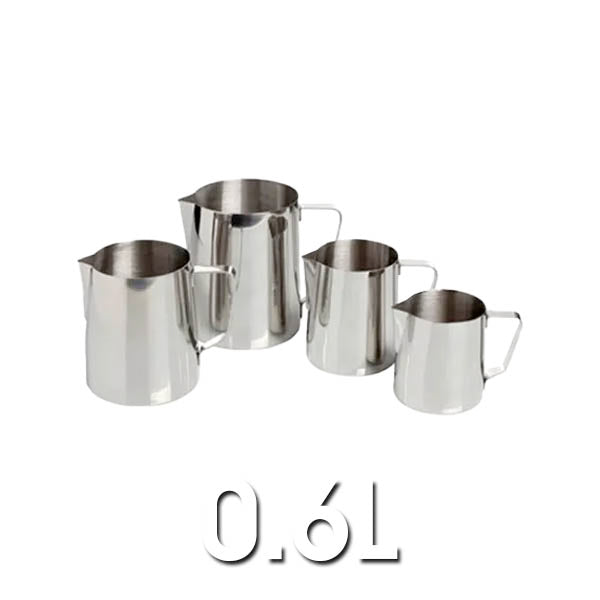 0.6L Cut Edge Stainless Steel Jug EACH 1