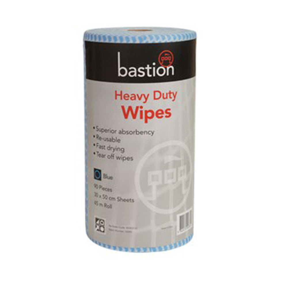 Bastion Blue Heavy Duty Wipes - 45m ROLL 1