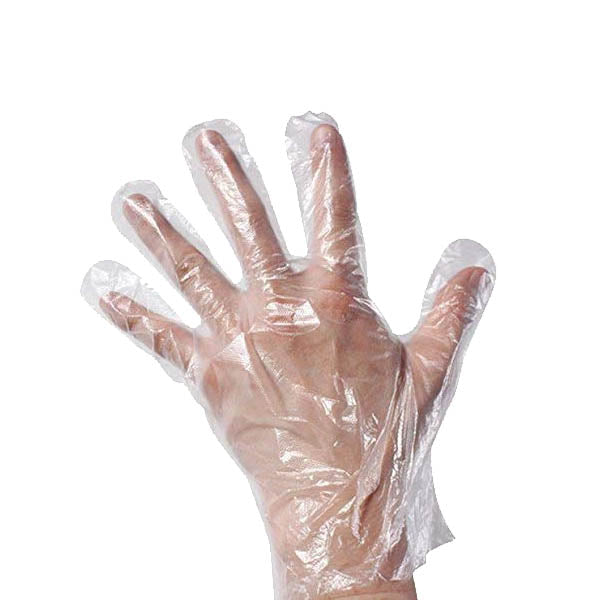 Multifit Poly Glove Clear - GLPL PKT 500