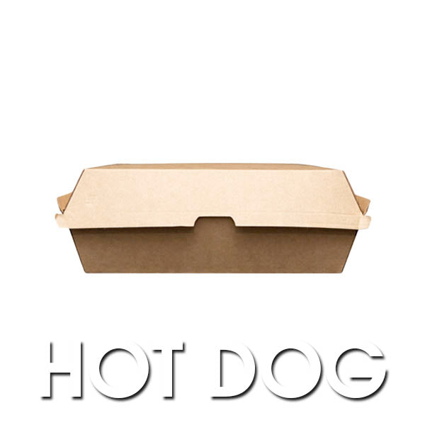 Enviro Hot Dog Box (208x70x75mm) ABHD CTN 400