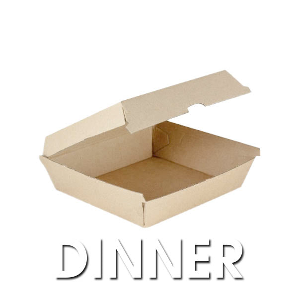 Enviro Dinner Box (178x160x80mm) ABDB CTN 150