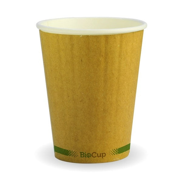 Bio Double Wall Cup Brown 12oz - BCK-12DW-GS SLEEVE 40