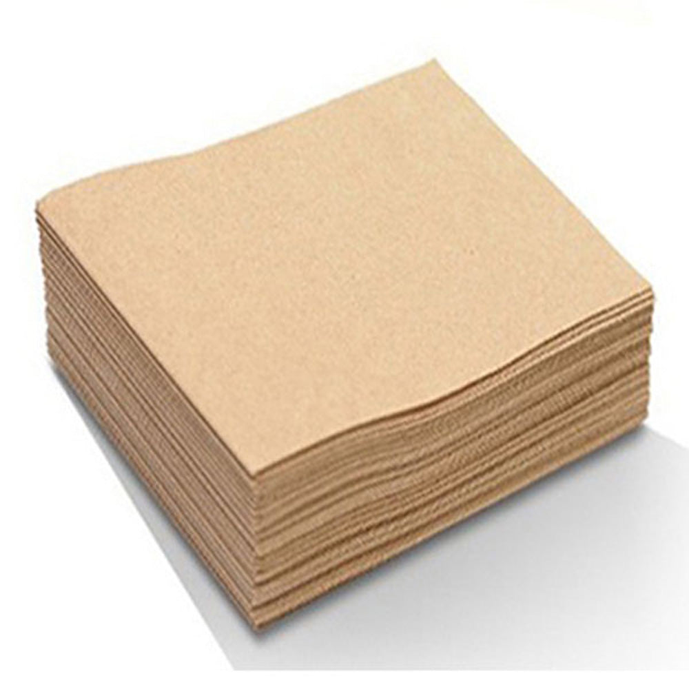 Bio Recycled Brown 2Ply Lunch Napkin BN30P (L-LN1/4-2PN) CTN 2000