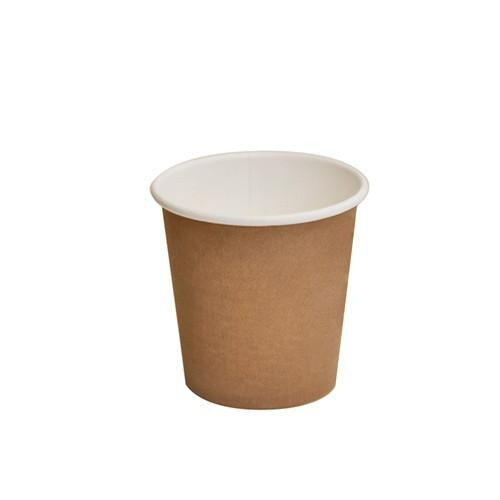 4oz PLA Coated SW T/A Cup Brown Print SLV 50