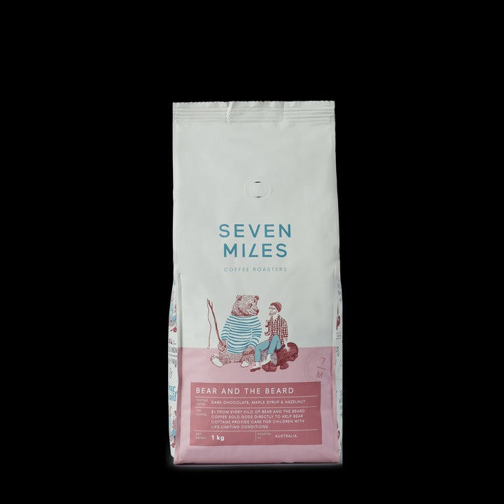 Bear & Beard Whole Roast Coffee PKT 1Kg